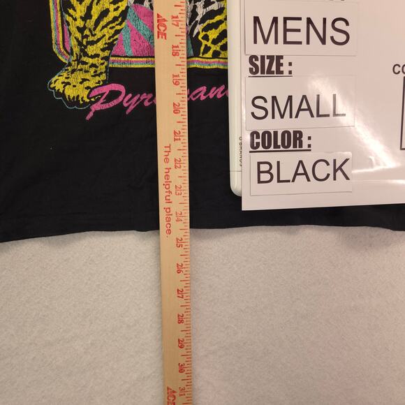 Def Leppard Band Graphic Crew Neck T Shirt Adult Mens Size Small S Black - Picture 6 of 9